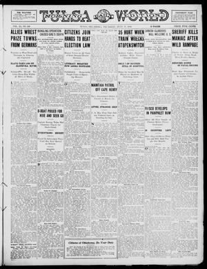 Tulsa Daily World (Tulsa, Okla.), Vol. 11, No. 269, Ed. 1 Thursday, July 27, 1916