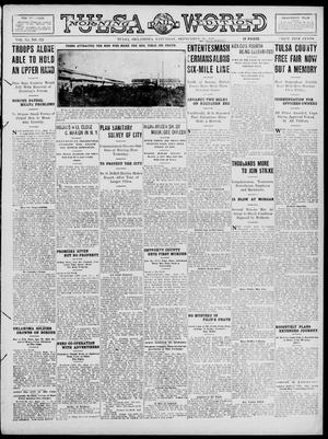 Primary view of object titled 'Tulsa Daily World (Tulsa, Okla.), Vol. 11, No. 312, Ed. 1 Saturday, September 16, 1916'.