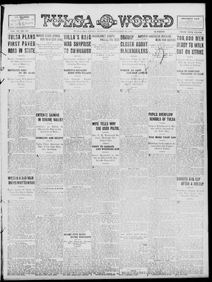 Tulsa Daily World (Tulsa, Okla.), Vol. 11, No. 314, Ed. 1 Tuesday, September 19, 1916