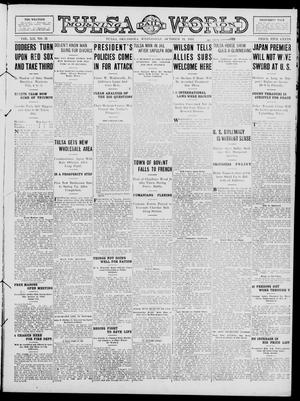 Tulsa Daily World (Tulsa, Okla.), Vol. 12, No. 21, Ed. 1 Wednesday, October 11, 1916