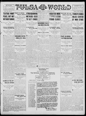 Tulsa Daily World (Tulsa, Okla.), Vol. 12, No. 25, Ed. 1 Monday, October 16, 1916