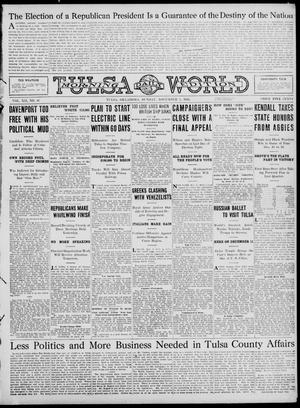 Tulsa Daily World (Tulsa, Okla.), Vol. 12, No. 46, Ed. 1 Sunday, November 5, 1916