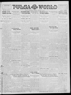 Tulsa Daily World (Tulsa, Okla.), Vol. 12, No. 124, Ed. 1 Monday, January 22, 1917