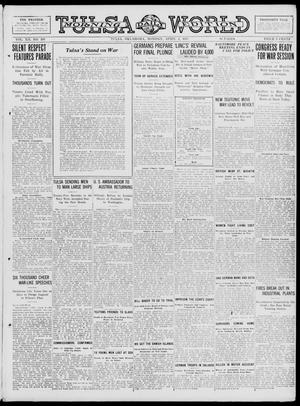 Tulsa Daily World (Tulsa, Okla.), Vol. 12, No. 193, Ed. 1 Monday, April 2, 1917
