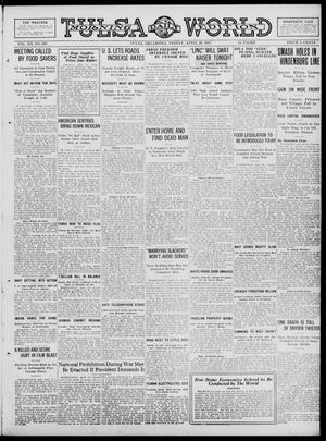 Tulsa Daily World (Tulsa, Okla.), Vol. 12, No. 210, Ed. 1 Friday, April 20, 1917