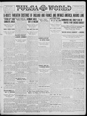 Tulsa Daily World (Tulsa, Okla.), Vol. 12, No. 223, Ed. 1 Thursday, May 3, 1917