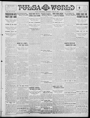 Primary view of object titled 'Tulsa Daily World (Tulsa, Okla.), Vol. 12, No. 230, Ed. 1 Thursday, May 10, 1917'.