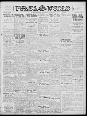 Tulsa Daily World (Tulsa, Okla.), Vol. 12, No. 243, Ed. 1 Wednesday, May 23, 1917