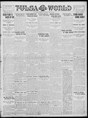 Tulsa Daily World (Tulsa, Okla.), Vol. 12, No. 249, Ed. 1 Tuesday, May 29, 1917