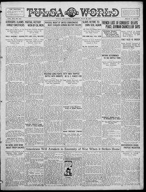 Tulsa Daily World (Tulsa, Okla.), Vol. 12, No. 313, Ed. 1 Monday, July 30, 1917