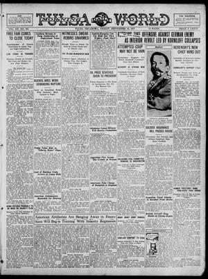 Tulsa Daily World (Tulsa, Okla.), Vol. 12, No. 361, Ed. 1 Friday, September 14, 1917