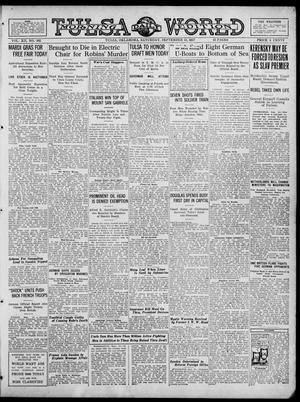 Tulsa Daily World (Tulsa, Okla.), Vol. 12, No. 362, Ed. 1 Saturday, September 15, 1917