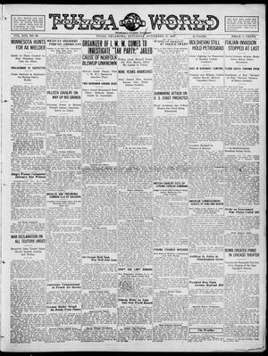 Tulsa Daily World (Tulsa, Okla.), Vol. 13, No. 60, Ed. 1 Saturday, November 17, 1917