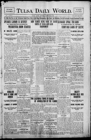 Primary view of object titled 'Tulsa Morning News and Tulsa Daily World. (Tulsa, Indian Terr.), Vol. 1, No. 190, Ed. 1 Monday, May 7, 1906'.