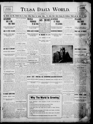 Tulsa Morning News and Tulsa Daily World. (Tulsa, Indian Terr.), Vol. 1, No. 196, Ed. 1 Saturday, May 12, 1906