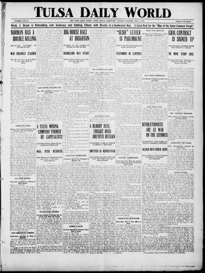 Tulsa Daily World (Tulsa, Indian Terr.), Vol. 1, No. 244, Ed. 1 Saturday, July 14, 1906