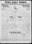 Thumbnail image of item number 1 in: 'Tulsa Daily World (Tulsa, Indian Terr.), Vol. 1, No. 245, Ed. 1 Sunday, July 15, 1906'.