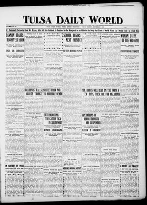 Tulsa Daily World (Tulsa, Indian Terr.), Vol. 1, No. 287, Ed. 1 Friday, September 7, 1906