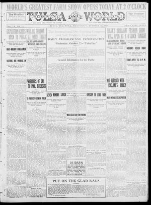 Primary view of object titled 'Tulsa Daily World (Tulsa, Okla.), Vol. 9, No. 31, Ed. 1 Wednesday, October 22, 1913'.
