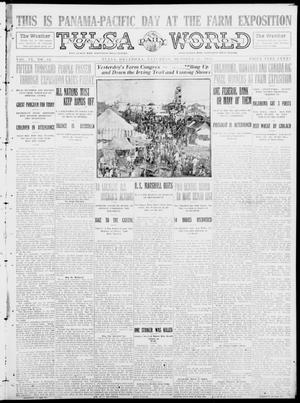 Tulsa Daily World (Tulsa, Okla.), Vol. 9, No. 34, Ed. 1 Saturday, October 25, 1913