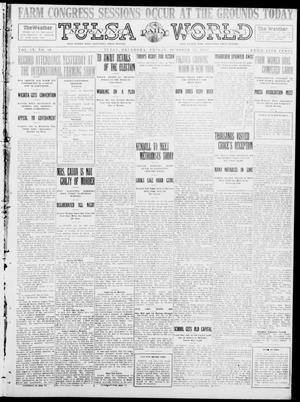 Primary view of object titled 'Tulsa Daily World (Tulsa, Okla.), Vol. 9, No. 39, Ed. 1 Friday, October 31, 1913'.