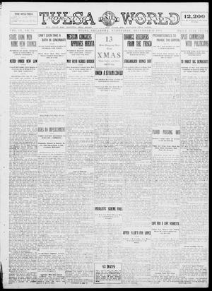 Tulsa Daily World (Tulsa, Okla.), Vol. 9, No. 73, Ed. 1 Wednesday, December 10, 1913