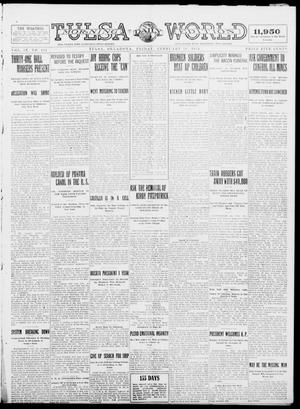 Primary view of object titled 'Tulsa Daily World (Tulsa, Okla.), Vol. 9, No. 131, Ed. 1 Friday, February 20, 1914'.