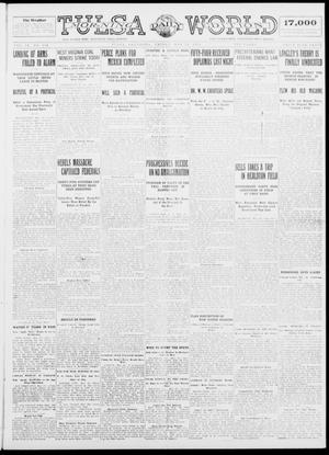 Primary view of object titled 'Tulsa Daily World (Tulsa, Okla.), Vol. 9, No. 215, Ed. 1 Friday, May 29, 1914'.