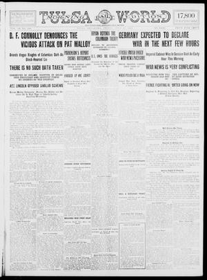 Tulsa Daily World (Tulsa, Okla.), Vol. 9, No. 268, Ed. 1 Friday, July 31, 1914