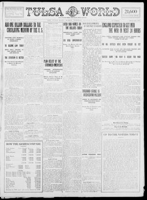 Tulsa Daily World (Tulsa, Okla.), Vol. 9, No. 270, Ed. 1 Tuesday, August 4, 1914