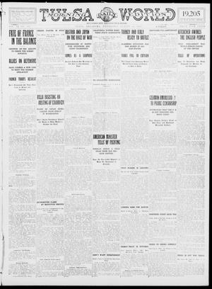 Tulsa Daily World (Tulsa, Okla.), Vol. 9, No. 289, Ed. 1 Wednesday, August 26, 1914
