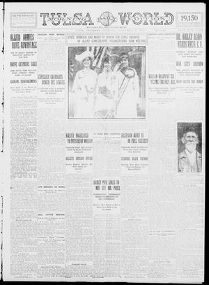 Primary view of object titled 'Tulsa Daily World (Tulsa, Okla.), Vol. 9, No. 302, Ed. 1 Thursday, September 10, 1914'.