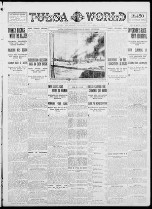 Primary view of object titled 'Tulsa Daily World (Tulsa, Okla.), Vol. 10, No. 37, Ed. 1 Thursday, November 5, 1914'.