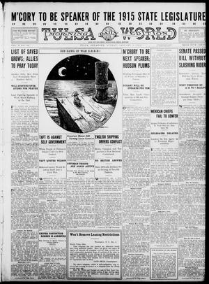 Tulsa Daily World (Tulsa, Okla.), Vol. 10, No. 88, Ed. 1 Sunday, January 3, 1915