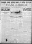 Thumbnail image of item number 1 in: 'Tulsa Daily World (Tulsa, Okla.), Vol. 10, No. 132, Ed. 1 Wednesday, February 24, 1915'.