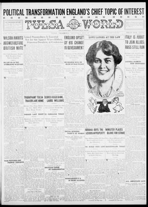 Tulsa Daily World (Tulsa, Okla.), Vol. 10, No. 205, Ed. 1 Thursday, May 20, 1915