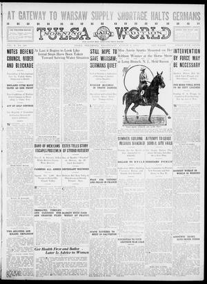 Tulsa Daily World (Tulsa, Okla.), Vol. 10, No. 269, Ed. 1 Wednesday, August 4, 1915