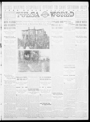 Primary view of object titled 'Tulsa Daily World (Tulsa, Okla.), Vol. 11, No. 44, Ed. 1 Thursday, November 4, 1915'.