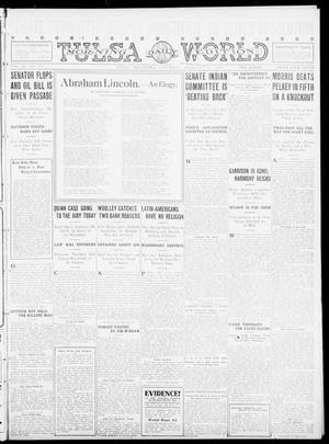 Tulsa Daily World (Tulsa, Okla.), Vol. 11, No. 127, Ed. 1 Saturday, February 12, 1916