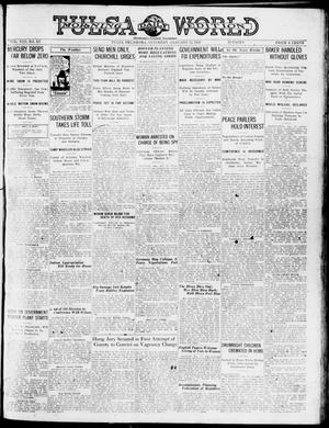 Primary view of object titled 'Tulsa Daily World (Tulsa, Okla.), Vol. 13, No. 117, Ed. 1 Saturday, January 12, 1918'.