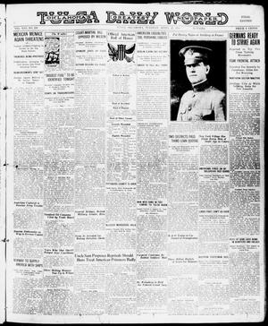 Primary view of object titled 'Tulsa Daily World (Tulsa, Okla.), Vol. 13, No. 218, Ed. 1 Tuesday, April 23, 1918'.