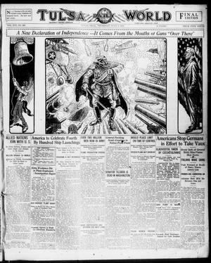Tulsa Daily World (Tulsa, Okla.), Vol. 13, No. 289, Ed. 1 Thursday, July 4, 1918