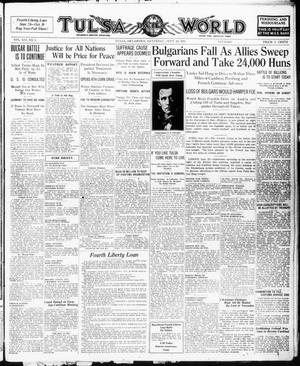 Tulsa Daily World (Tulsa, Okla.), Vol. 14, No. 5, Ed. 1 Saturday, September 28, 1918