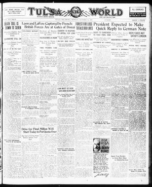 Tulsa Daily World (Tulsa, Okla.), Vol. 14, No. 21, Ed. 1 Monday, October 14, 1918