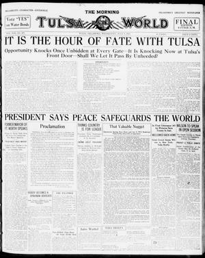The Morning Tulsa Daily World (Tulsa, Okla.), Vol. 13, No. 287, Ed. 1 Wednesday, July 9, 1919