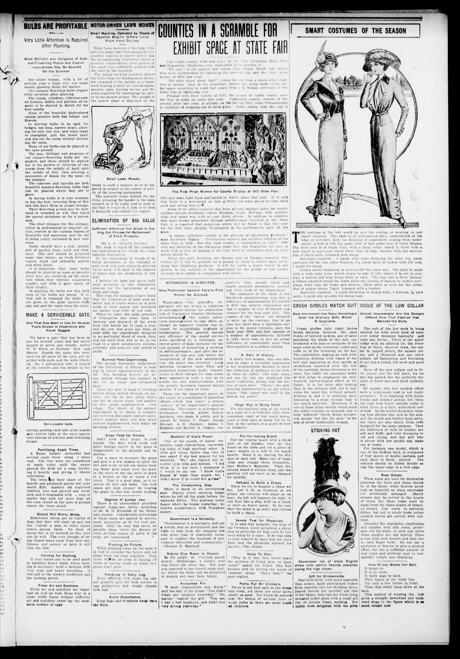 The Dover News. (Dover, Okla.), Vol. 13, No. 13, Ed. 1 Thursday, July 10, 1913
                                                
                                                    [Sequence #]: 3 of 8
                                                