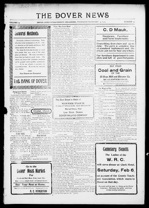 The Dover News (Dover, Okla.), Vol. 14, No. 43, Ed. 1 Thursday, February 4, 1915