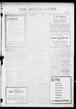 Primary view of object titled 'The Dover News (Dover, Okla.), Vol. 14, No. 46, Ed. 1 Thursday, February 25, 1915'.