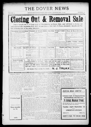The Dover News (Dover, Okla.), Vol. 15, No. 23, Ed. 1 Thursday, September 16, 1915