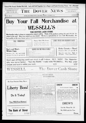 The Dover News (Dover, Okla.), Vol. 17, No. 18, Ed. 1 Thursday, October 25, 1917